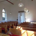 Looking towards the entrance of the Chapel, from the pulpit area